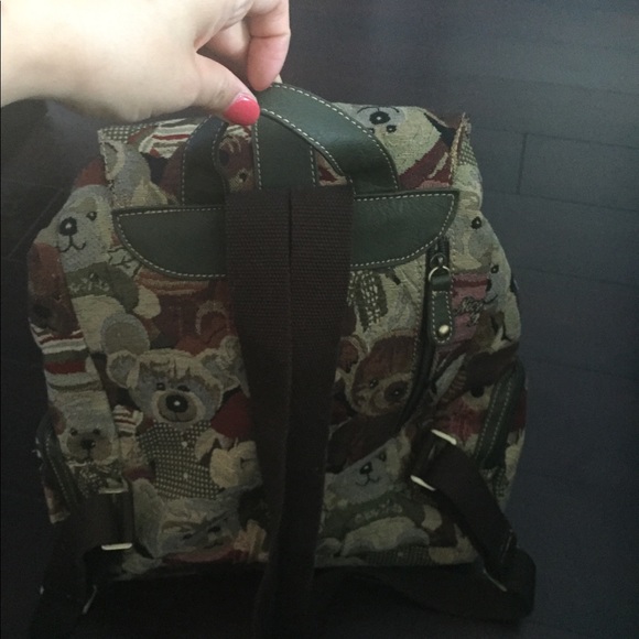 Korean Designer Brand Cute teddy bear backpack - Picture 2 of 3